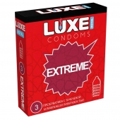 Текстурированные презервативы LUXE Royal Extreme - 3 шт. - Luxe - купить с доставкой во Владивостоке