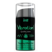 Жидкий интимный гель с эффектом вибрации Vibration! Ganjah - 15 мл. - INTT - купить с доставкой во Владивостоке