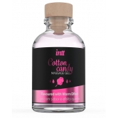 Массажный гель с согревающим эффектом Cotton Candy - 30 мл. - INTT - купить с доставкой во Владивостоке