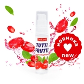 Гель-смазка Tutti-frutti со вкусом барбариса - 30 гр. - Биоритм - купить с доставкой во Владивостоке