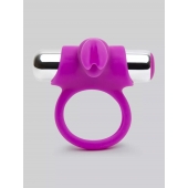 Лиловое виброкольцо с пультом ДУ Remote Control Cock Ring - Happy Rabbit - во Владивостоке купить с доставкой