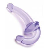 Фиолетовый безремневой страпон Strapless Strap-On - Lux Fetish - купить с доставкой во Владивостоке