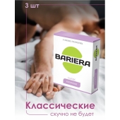 Классические презервативы Bariera Classic - 3 шт. - Bariera - купить с доставкой во Владивостоке