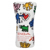 Мастурбатор-туба Keith Haring Soft Tube CUP - Tenga - во Владивостоке купить с доставкой