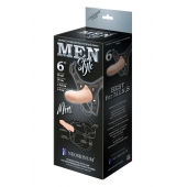 Пустотелый фаллопротез MEN STYLE - 17,5 см. - LOVETOY (А-Полимер) - купить с доставкой во Владивостоке