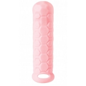Розовый фаллоудлинитель Homme Long - 15,5 см. - Lola Games - во Владивостоке купить с доставкой