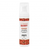 Разогревающее массажное масло  с ароматом клубники Gourmet Strawberry - 50 мл. - Exsens - купить с доставкой во Владивостоке