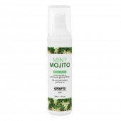 Разогревающее массажное масло с ароматом мохито Gourmet Mint Mojito - 50 мл. - Exsens - купить с доставкой во Владивостоке