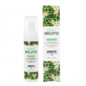 Разогревающее массажное масло с ароматом мохито Gourmet Mint Mojito - 50 мл. - Exsens - купить с доставкой во Владивостоке