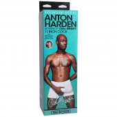 Коричневый фаллоимитатор-гигант Anton Harden 11 inch ULTRASKYN Cock - 29,2 см. - Doc Johnson