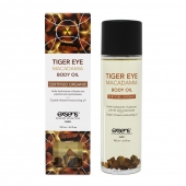 Органическое массажное масло TIGER EYE MACADAMIA - 100 мл. - Exsens - купить с доставкой во Владивостоке
