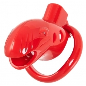 Красный мужской пояс верности из пластика - ToyFa - купить с доставкой во Владивостоке