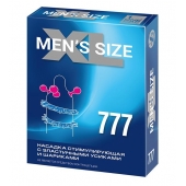 Стимулирующая насадка на пенис MEN SIZE 777 - Sitabella - во Владивостоке купить с доставкой