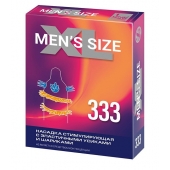 Стимулирующая насадка на пенис MEN SIZE 333 - Sitabella - во Владивостоке купить с доставкой