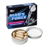 Пищевой концентрат для мужчин MANS FORCE  - 12 капсул - Sitabella - купить с доставкой во Владивостоке