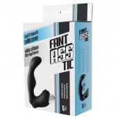 Черный вибромассажер простаты FantASStic Vibrating Prostate Massager - 11,3 см. - Dream Toys - во Владивостоке купить с доставкой