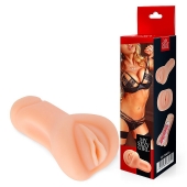 Телесный реалистичный мастурбатор в виде вагины - Bior toys - во Владивостоке купить с доставкой