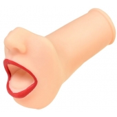 Мастурбатор-ротик с алыми губами - ToyFa - во Владивостоке купить с доставкой