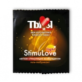 Разогревающий гель-лубрикант Stimulove Light в одноразовой упаковке - 4 гр. - Биоритм - купить с доставкой во Владивостоке