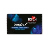 Пролонгирующий крем LongSex в одноразовой упаковке - 1,5 гр. - Биоритм - купить с доставкой во Владивостоке