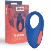 Синее эрекционное кольцо RRRING First Date Cock Ring - FeelzToys - во Владивостоке купить с доставкой