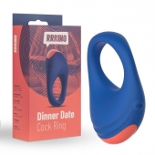 Синее эрекционное кольцо RRRING Dinner Date Cock Ring - FeelzToys - во Владивостоке купить с доставкой
