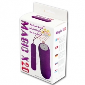 Розовая вибропуля Magic X20 с дистанционным пультом управления 20 режимами вибрации - Baile купить во Владивостоке с доставкой в Orgasmix.ru Розовая вибропуля Magic X20 с дистанционным пультом управления 20 режимами вибрации - Baile