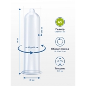 Презервативы MY.SIZE размер 49 - 3 шт. - My.Size - купить с доставкой во Владивостоке