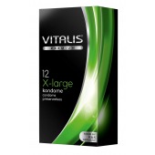 Презервативы увеличенного размера VITALIS PREMIUM x-large - 12 шт. - Vitalis - купить с доставкой во Владивостоке