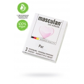Супертонкие презервативы Masculan Pur - 3 шт. - Masculan - купить с доставкой во Владивостоке