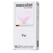 Супертонкие презервативы Masculan Pur - 10 шт. - Masculan - купить с доставкой во Владивостоке