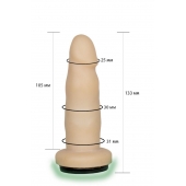 Телесная насадка Harness - 13,3 см. - LOVETOY (А-Полимер) - купить с доставкой во Владивостоке