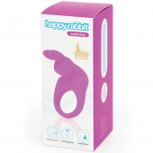 Фиолетовое эрекционное виброкольцо Happy Rabbit Rechargeable Rabbit Cock Ring - Happy Rabbit - во Владивостоке купить с доставкой