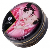 Массажная свеча Rose Petals с ароматом розы - 30 мл. - Shunga - купить с доставкой во Владивостоке