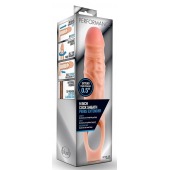 Телесная насадка на пенис 9 Inch Cock Sheath Extender - 22,2 см. - Blush Novelties - во Владивостоке купить с доставкой