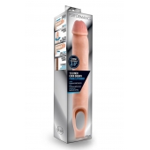 Телесная насадка на пенис 11.5 Inch Cock Sheath Penis Extender - 29,2 см. - Blush Novelties - во Владивостоке купить с доставкой