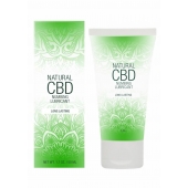 Лубрикант с пролонгирующим эффектом Natural CBD Numbing Lubricant - 50 мл. - Shots Media BV - купить с доставкой во Владивостоке