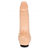 Телесная насадка-фаллос с шипами для массажа клитора - 17,8 см. - LOVETOY (А-Полимер) - купить с доставкой во Владивостоке