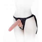 Фаллоимитатор на поясе Harness - 22,5 см. - LOVETOY (А-Полимер) - купить с доставкой во Владивостоке