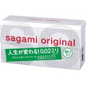 Ультратонкие презервативы Sagami Original 0.02 - 10 шт. - Sagami - купить с доставкой во Владивостоке