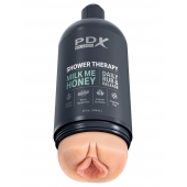 Телесный мастурбатор-вагина Shower Therapy Milk Me Honey - Pipedream - во Владивостоке купить с доставкой