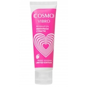 Возбуждающий гель на водно-силиконовой основе Cosmo Vibro с ароматом земляники - 50 гр. - Биоритм - купить с доставкой во Владивостоке