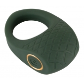Зеленое эрекционное виброкольцо Luxurious Vibro Cock Ring - Orion - во Владивостоке купить с доставкой