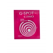 Стимулирующий интимный крем для женщин Cosmo G-spot - 2 гр. - Биоритм - купить с доставкой во Владивостоке