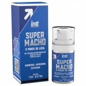 Мужской стимулирующий гель Super Macho - 17 мл. - INTT - купить с доставкой во Владивостоке