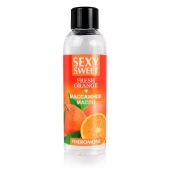 Массажное масло Sexy Sweet Fresh Orange с ароматом апельсина и феромонами - 75 мл. - Биоритм - купить с доставкой во Владивостоке