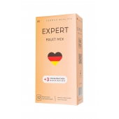 Ароматизированные презервативы EXPERT Fruit Mix - 12 шт.(+3 в подарок) - Expert - купить с доставкой во Владивостоке