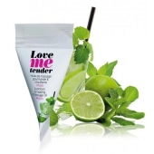 Съедобное согревающее массажное масло Love Me Tender Mojito с ароматом мохито - 10 мл. - Love to Love - купить с доставкой во Владивостоке