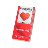 Презервативы Masculan Sensitive plus - 10 шт. - Masculan - купить с доставкой во Владивостоке