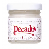 Массажная свеча Tobacco Vanilla - 35 мл. - Pecado - купить с доставкой во Владивостоке